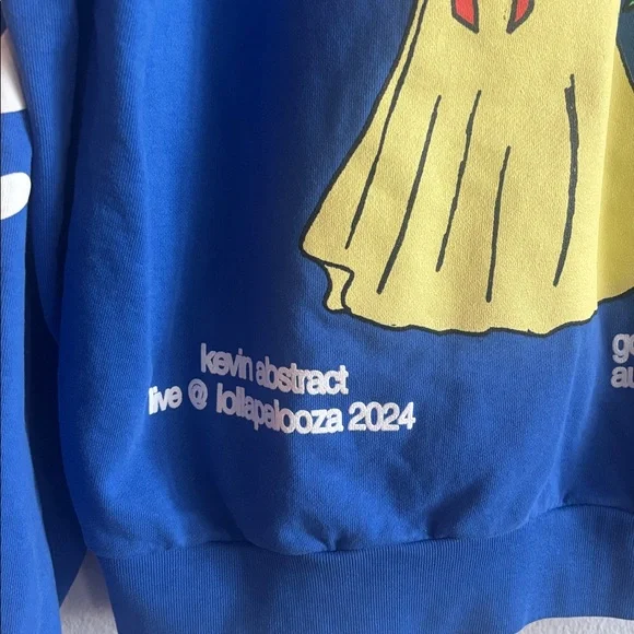 NWOT Exclusive Lollapalooza 2024 Kevin Abstract Graphic Hoodie